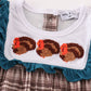 Brown Plaid Turkey French Knot Girl Romper