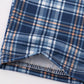 Blue Thanksgiving Turkey Embroidery Plaid Boy Set