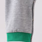 Green Tree Tractor Applique Stripe Romper