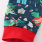 Green Dinosaur Print Pants Set