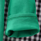 Green Santa Claus Applique Pants Set