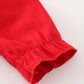Red Christmas Grinch French Knot Baby Gown