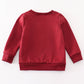 Maroon Thankful Fleece Mom&Me Sweatshirt