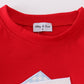 Red Valentine Xoxo Applique Boy Set