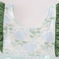 Green Botanical Print Girl Dress