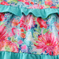 Tropical Bloom Print Mom & Me Dress