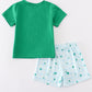 Green Lucky Clover Embroidery Boy Set