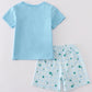 Blue Clover Embroidery Boy Set