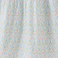 Blue Delicate Floral Print Girl Mom Dress