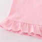 Pink Farm Embroidery Girl Set
