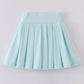 Blue Pleats Active Skorts