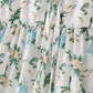 Green Floral Print Dress Adult