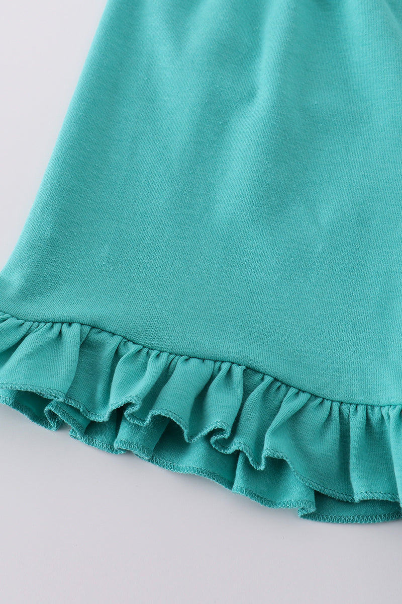 Green Turtle Print Set