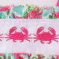 Pink Crab Embroidery Set