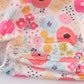 Pink Floral Print Smocked Bubble
