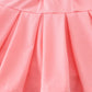Pink Baseball Print Girl Skort Set