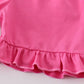 Blue Blossom Charm Smocked Girl Set