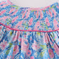 Blue Blossom Charm Smocked Girl Set