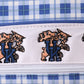 Blue Kentucky Wildcats Embroidery Girl Schoolbag