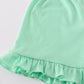 Green Springtime Bloom Smocked Girl Set