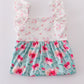 Blushing Rose Garden Print Girl Dress