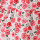 Pink Floral Rose Mom Dress