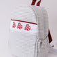 Mississippi State Bulldogs Embroidery Boy Schoolbag