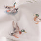 Green Duck Print Set