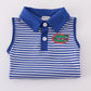 Blue Stripe Florida Gators Embroider Skort Set