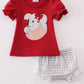 Alabama Elephant Baseball Applique Bloomer Set