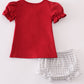 Alabama Elephant Baseball Applique Bloomer Set