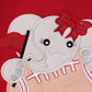 Alabama Elephant Baseball Applique Bloomer Set