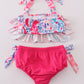 Pink Paradise Reef Print 2Pc Swimsuit