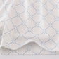 Blue Classic Lattice Charm Shorts Set