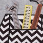 Gray Tool Box Applique Shorts Set