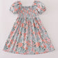 Garden Bloom Smocked Mom & Me Dress
