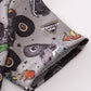 Monster Print Shorts Set