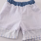 Blue Stripe Boy Swim Trunks UPF50+