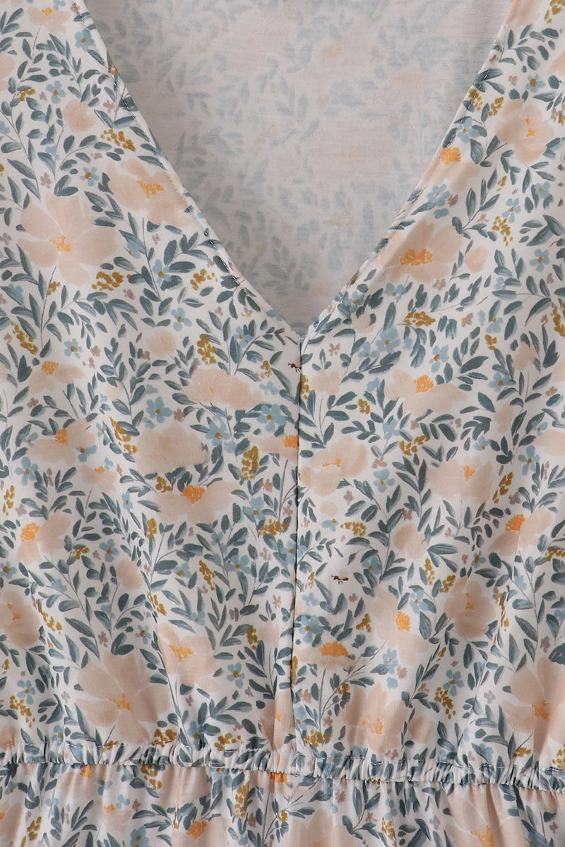 Fall Floral Ruffle Mom & Me Dress