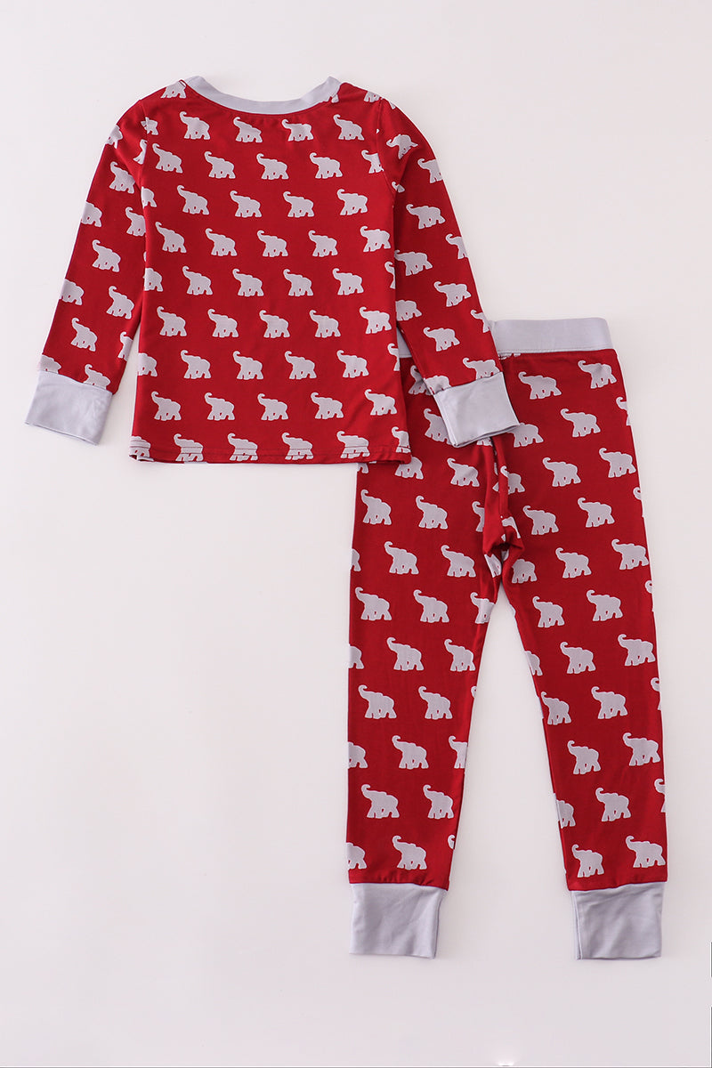 Elephant Bamboo Pajamas Set