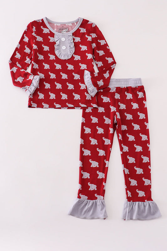 Elephant Bamboo Pajamas Set
