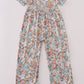 Vintage Bloom Bamboo Jumpsuit