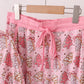Pink Christmas Tree Bamboo Mom Pajamas Pants Set