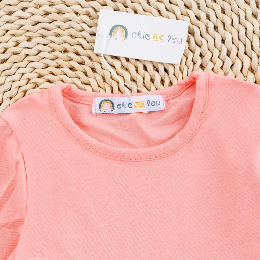 Pumpkin Pastel Pants Set