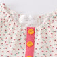 Platinum Balloon Print Floral Ruffle Girl Set