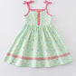 Platinum Star Print Strap Dress
