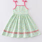 Platinum Star Print Strap Dress