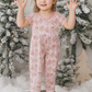 Pink Christmas Tree Bamboo Jumpsuit