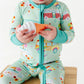 Sundae Funday Zip Romper w/Convertible Footies