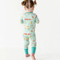 Sundae Funday Zip Romper w/Convertible Footies